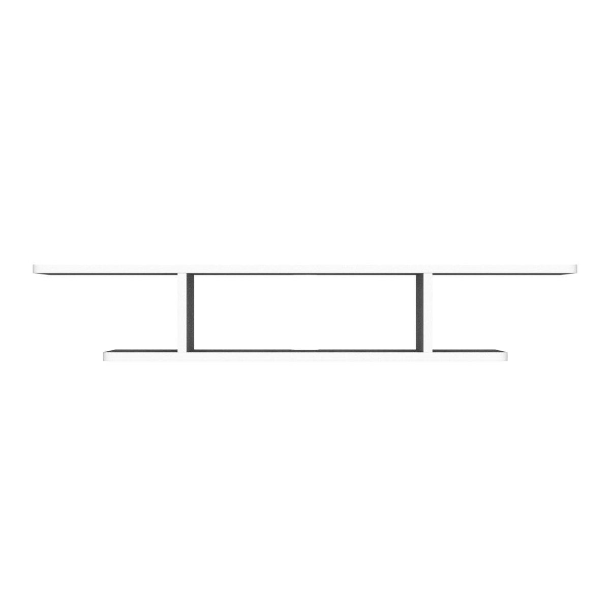White Floating Wall Mounted TV Stand with Storage H27754