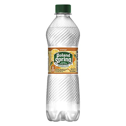 Sparkling Spring Water Mandarin Orange 16.9 Fl Oz 8 Count Y276