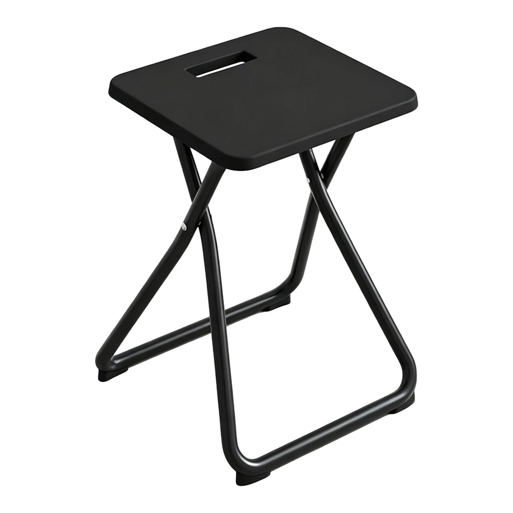 Folding Stool with Handle and Safety Lock, 18 inch 220 lbs Capacity L3279