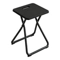 Folding Stool with Handle and Safety Lock, 18 inch 220 lbs Capacity L3279