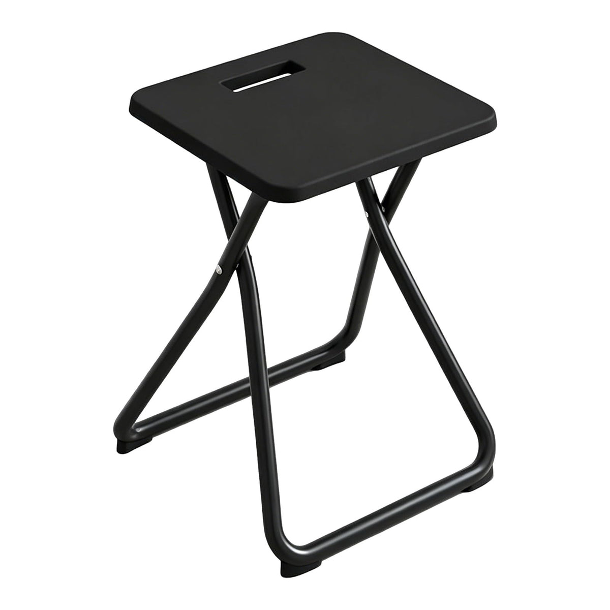Folding Stool with Handle and Safety Lock, 18 inch 220 lbs Capacity L3279
