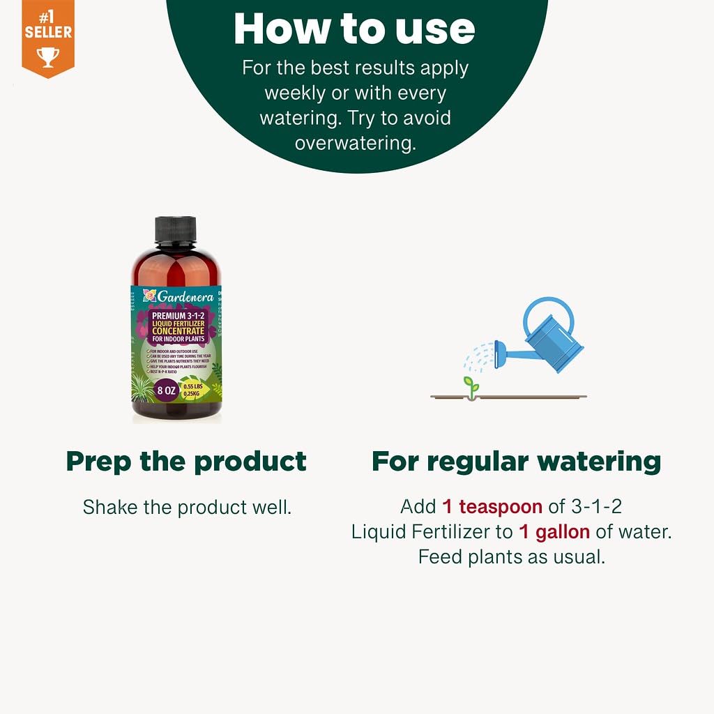 3-1-2 All-Purpose Liquid Fertilizer Concentrate 32 OZ U764
