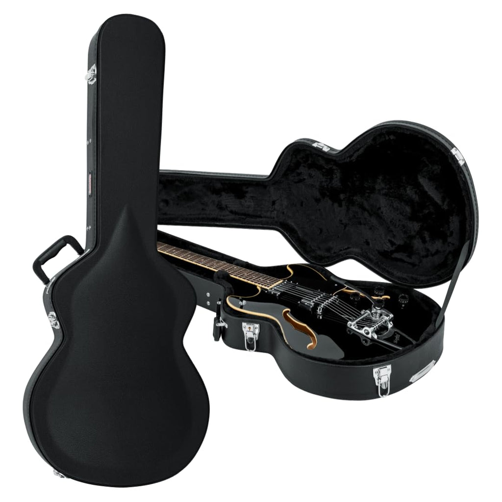Hard-Shell Wood Case for 335-Style Guitars G7013