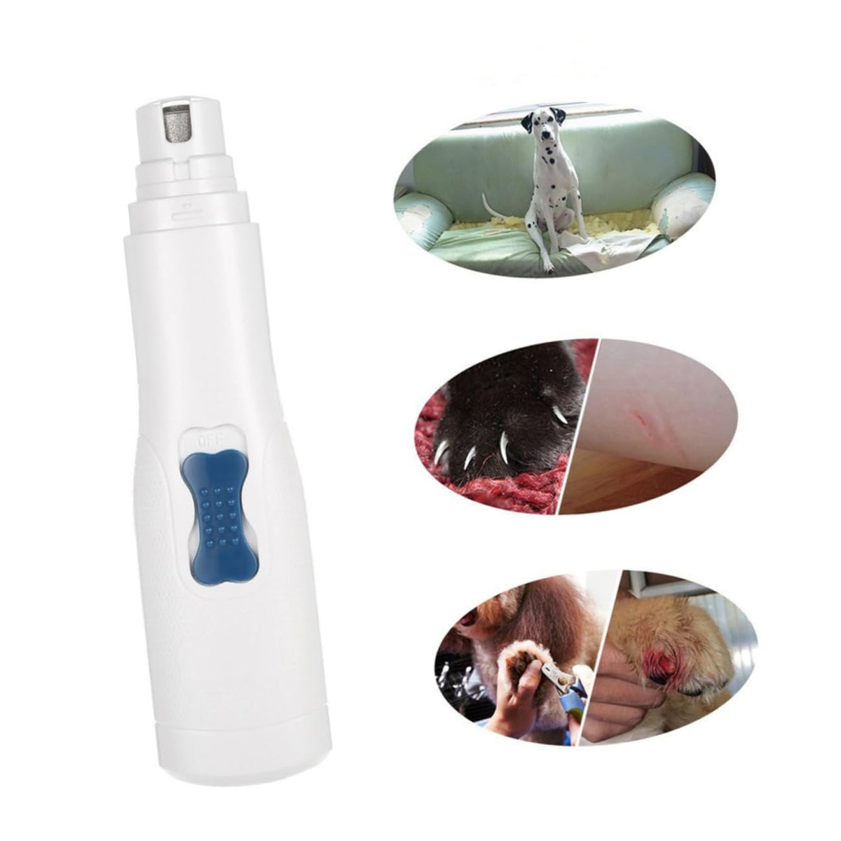 Dog Nail Grinder Electric Pet Nail Clipper T7968