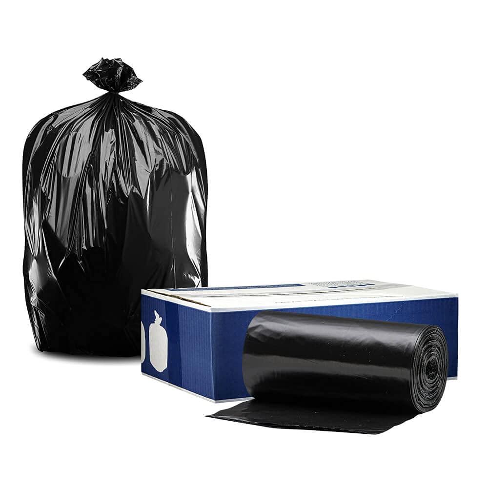 40-45 Gallon Trash Bags On Rolls 1.2 Mil 100 Count G779380