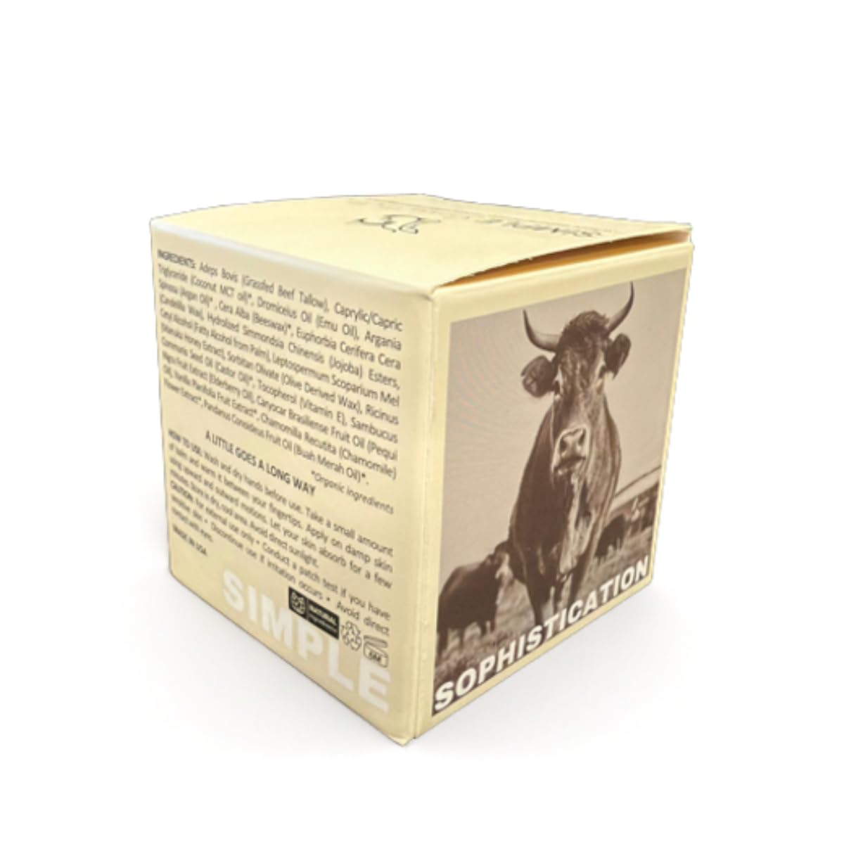 Tallow Emu Honey Balm Face & Body Moisturizer 1 oz S549