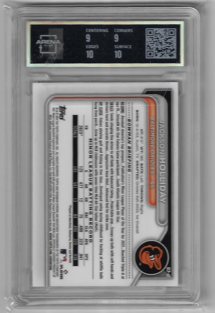 Graded Mint+ 9.5 Refractor Baseball Card C672