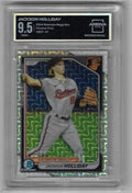 Graded Mint+ 9.5 Refractor Baseball Card C672