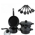 12 Piece Non Stick Maifan Stone Cookware Set V2285