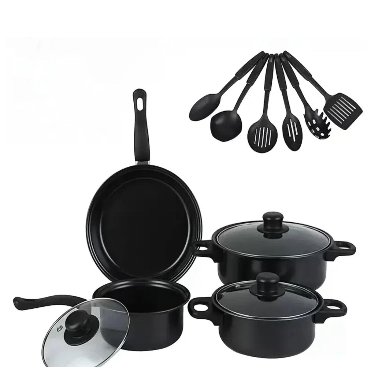 12 Piece Non Stick Maifan Stone Cookware Set V2285