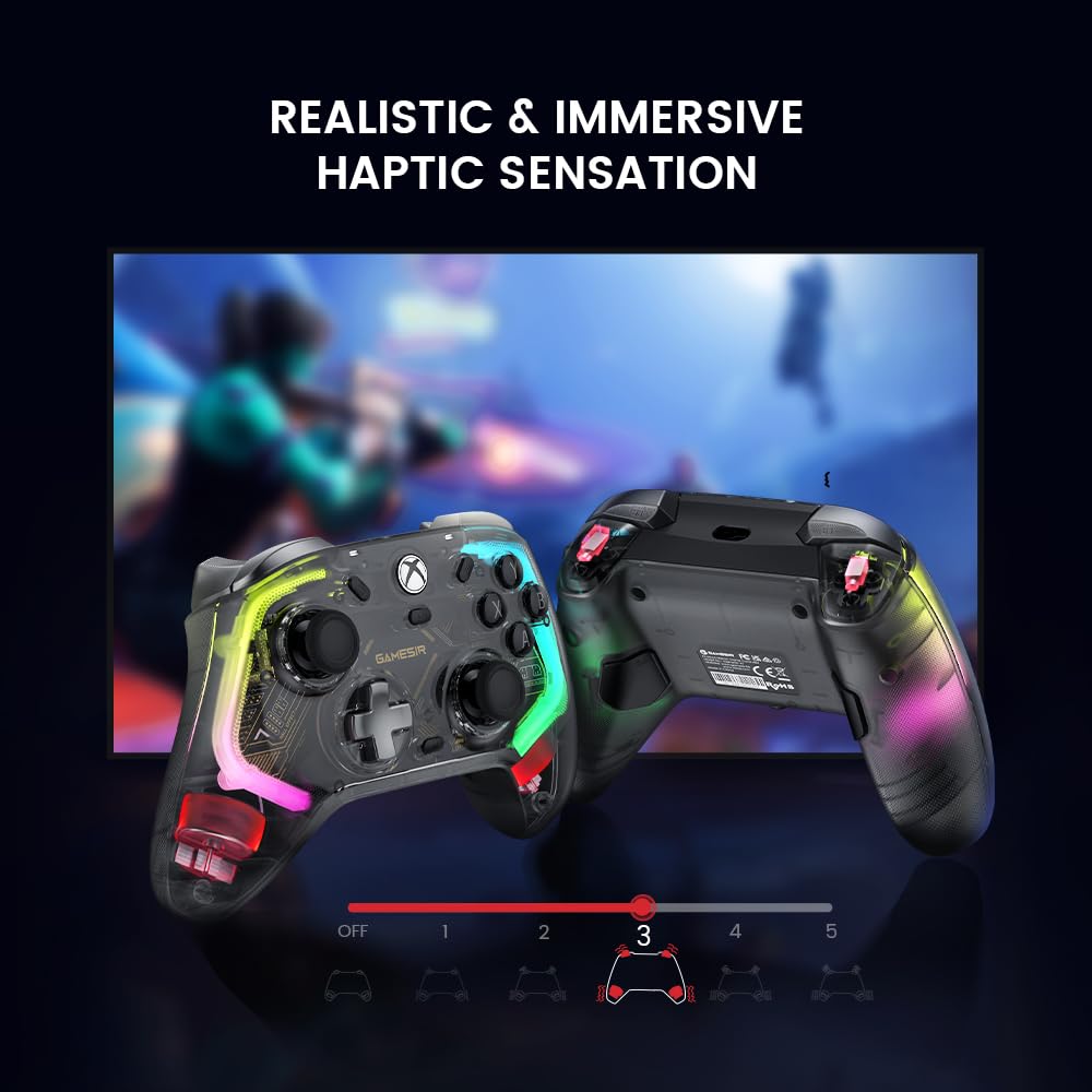 Wired Gaming Controller with Hall Effect Joysticks Y7228