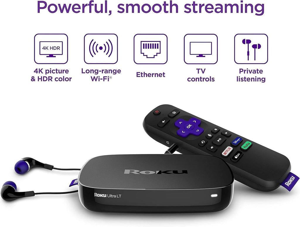 4K Streaming Device with Voice Remote and HDMI Cable D8114