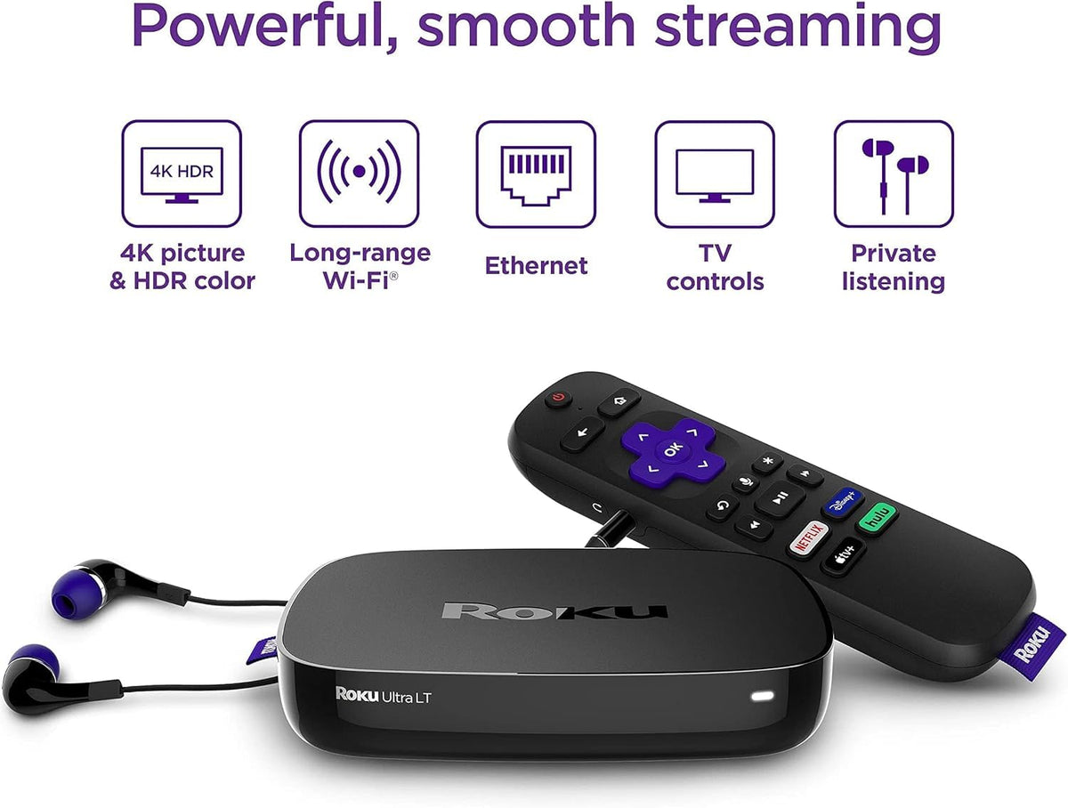 4K Streaming Device with Voice Remote and HDMI Cable D8114