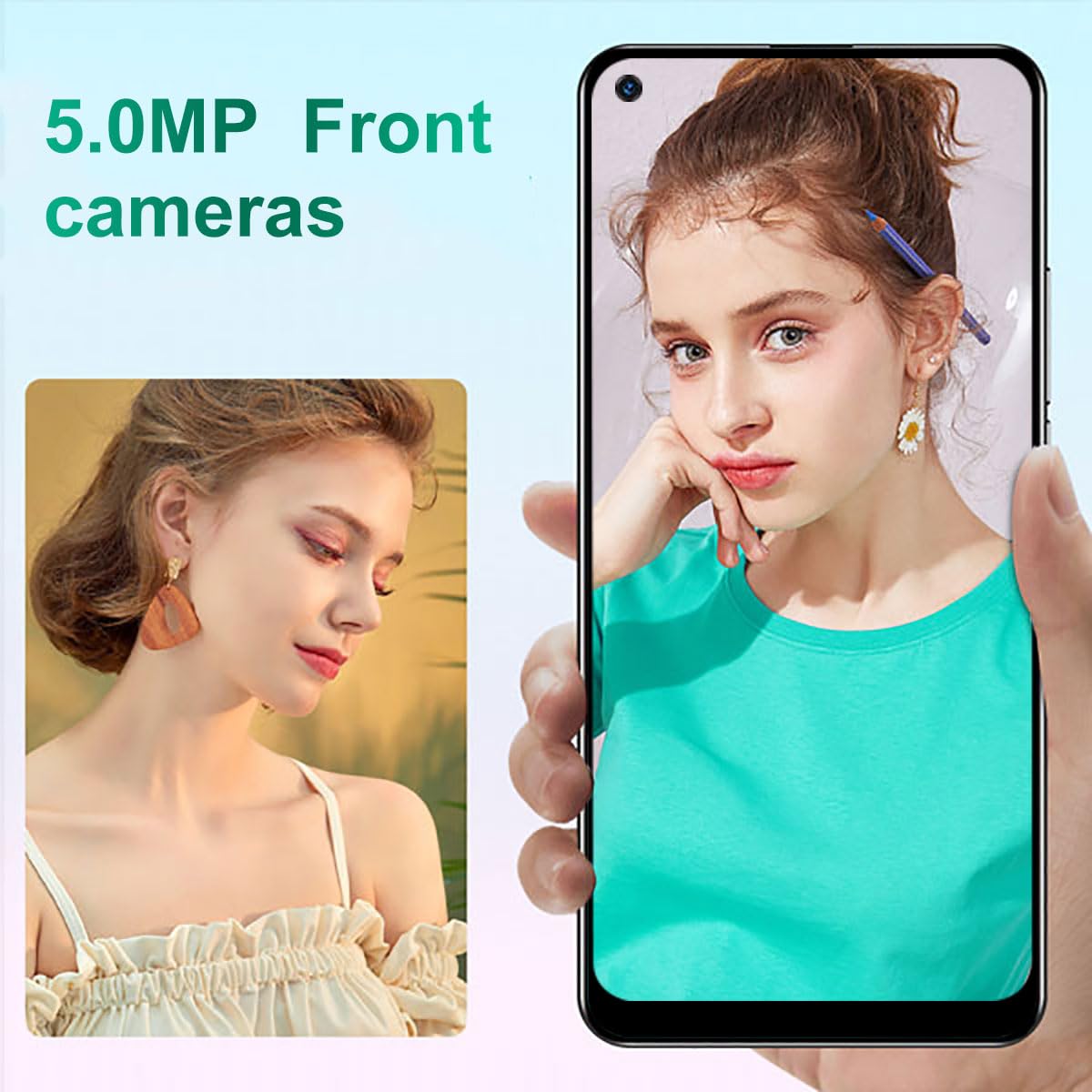 2G+32G Unlocked Android Smartphone with 6.35" HD Display W380