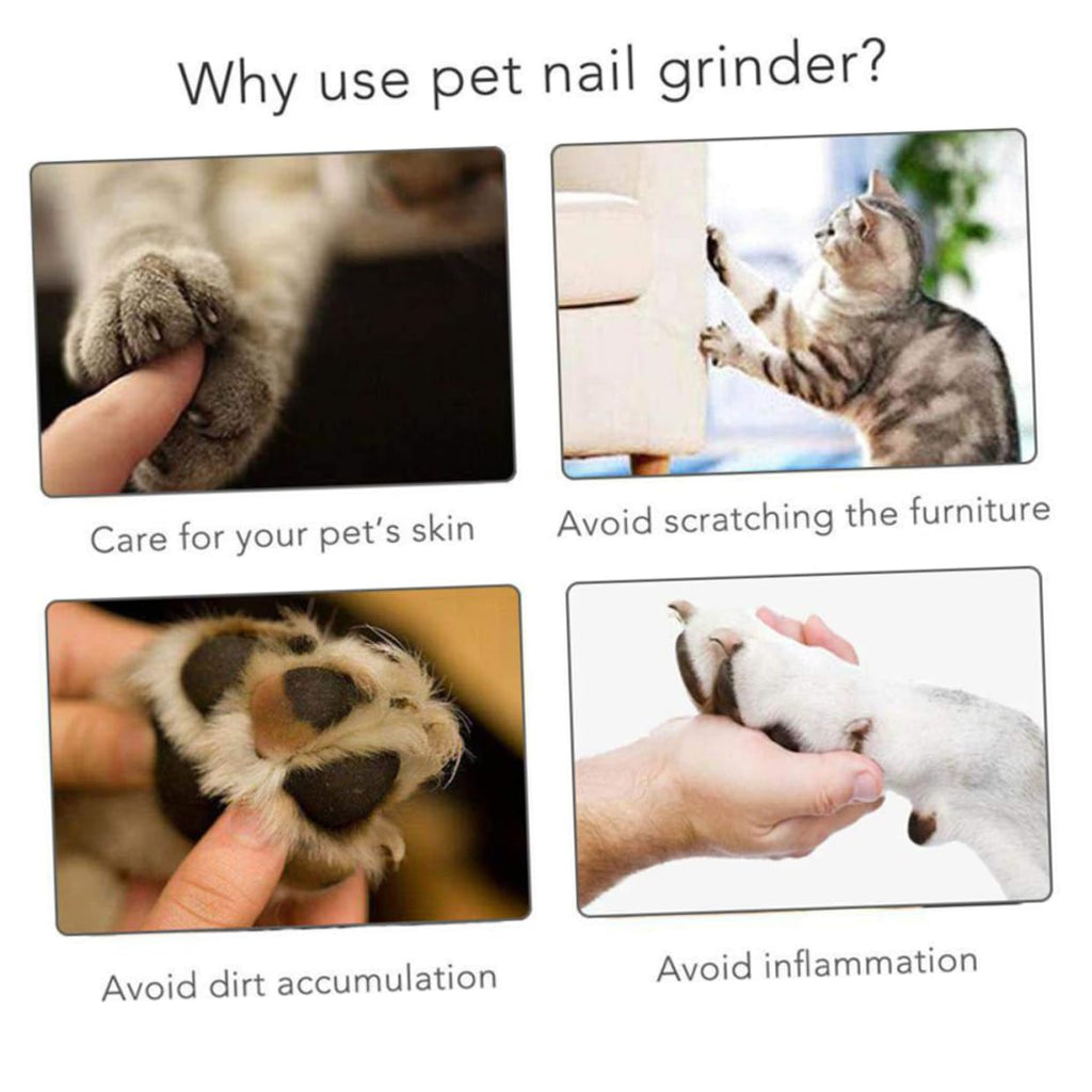 Dog Nail Grinder Electric Pet Nail Clipper T7968