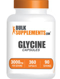 Glycine Capsules 3000mg Gluten Free 360 Count S573