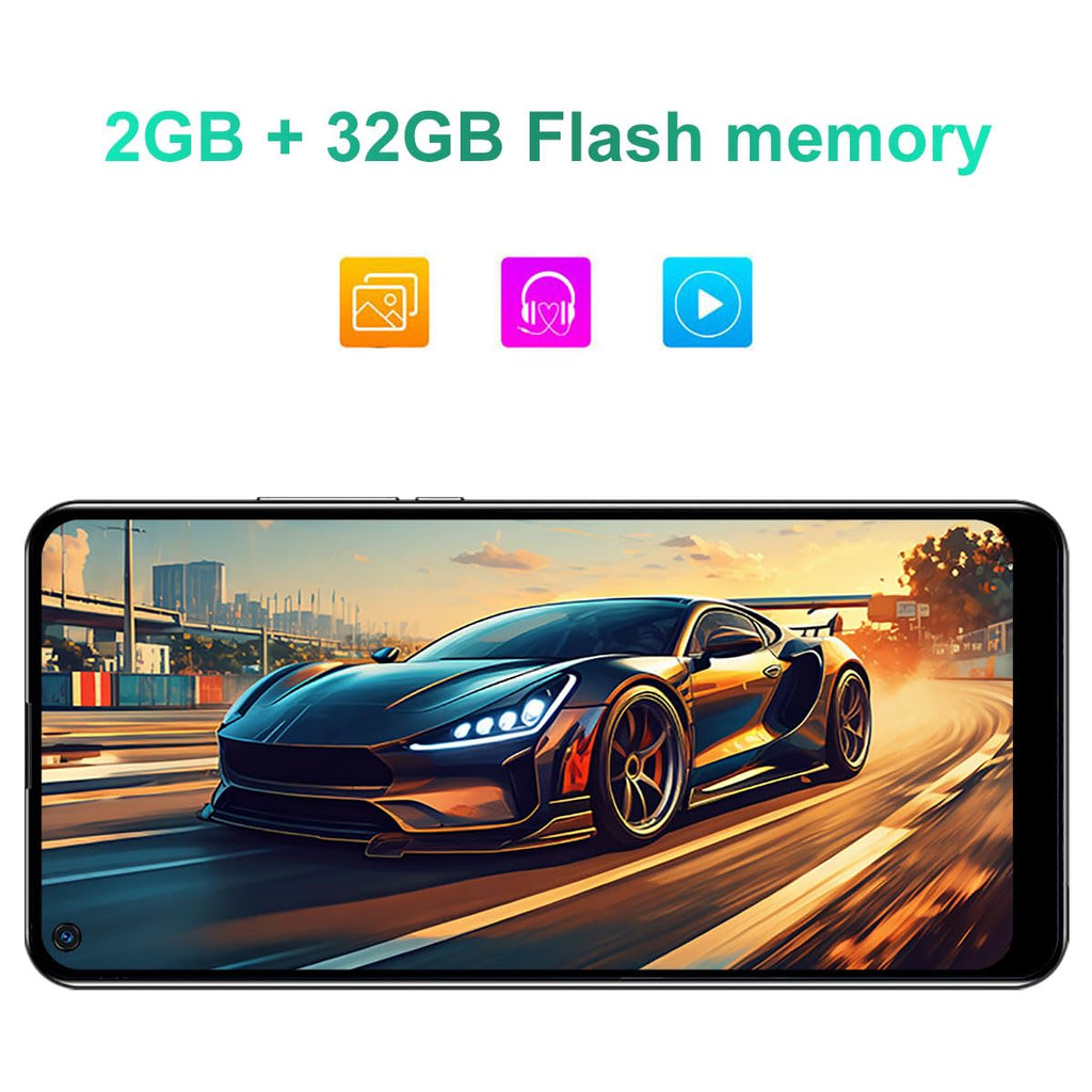 2G+32G Unlocked Android Smartphone with 6.35" HD Display W380