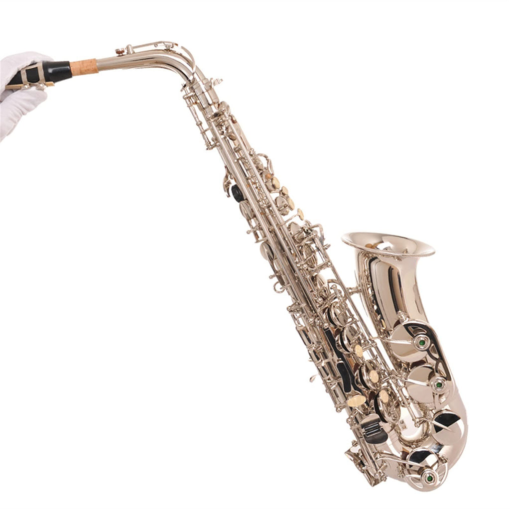Alto Saxophone EB Flat Nickel Silver Brass Set O517