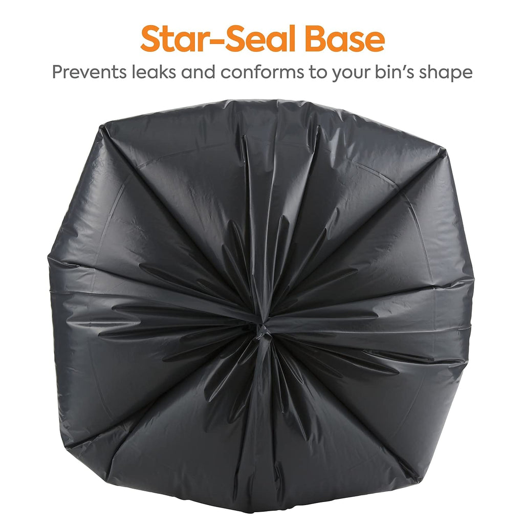 Black 55-60 Gal Trash Bags K68168