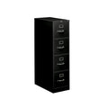 Black 4 Drawer File Cabinet Q530366