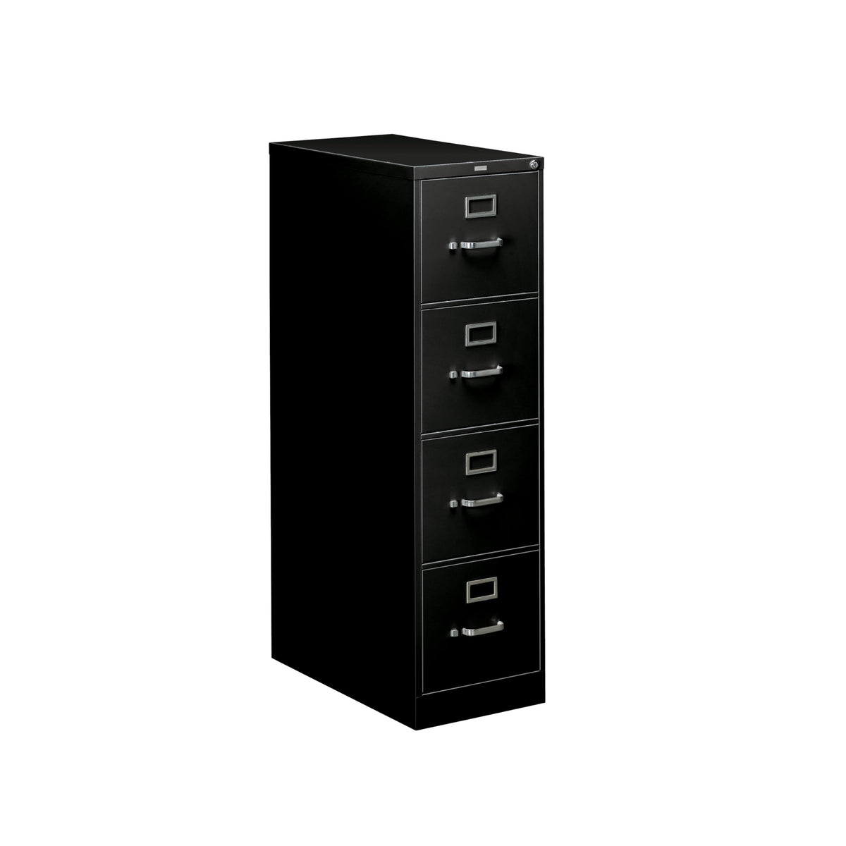 Black 4 Drawer File Cabinet Q530366
