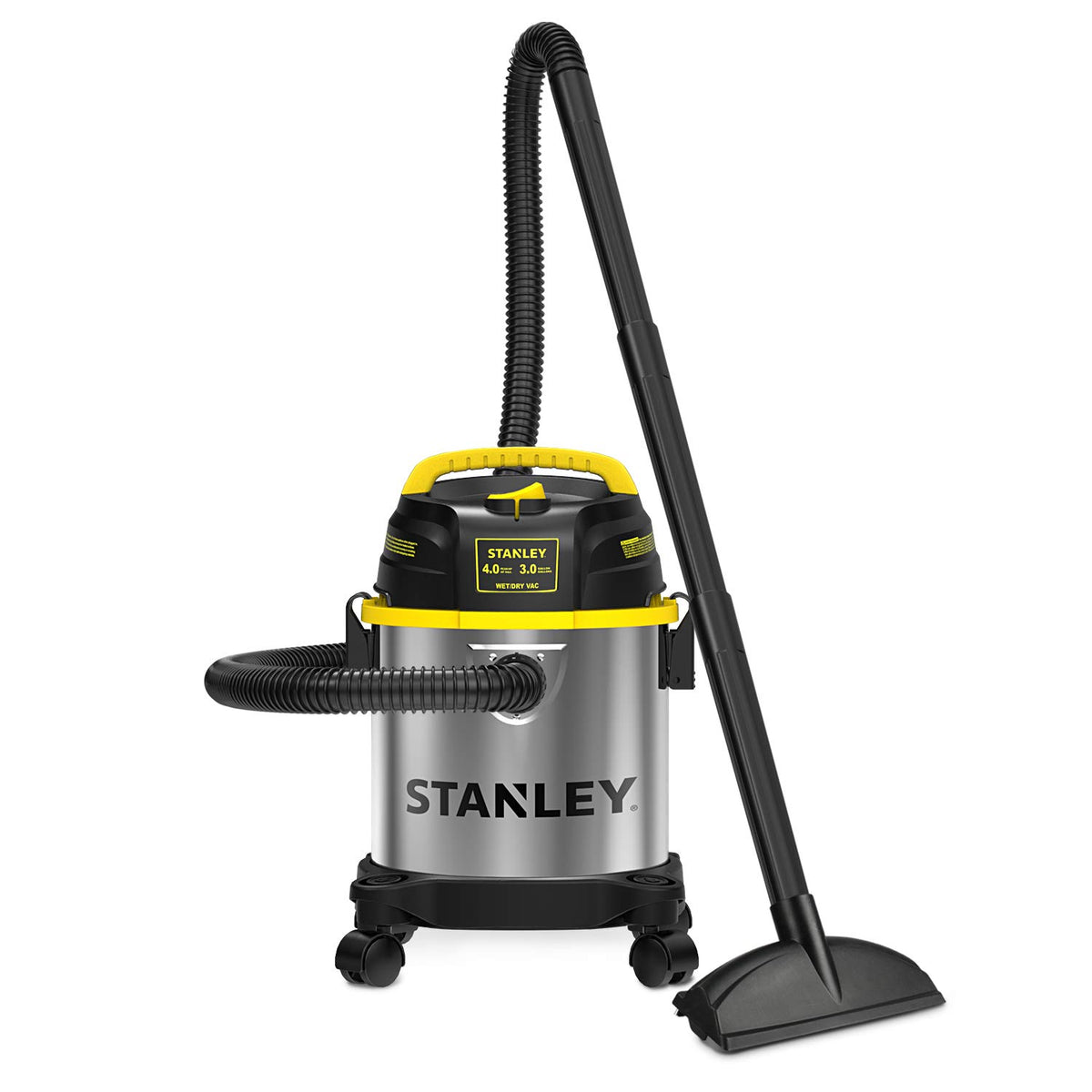 3 Gallon Stainless Steel Wet Dry Shop Vacuum R31146