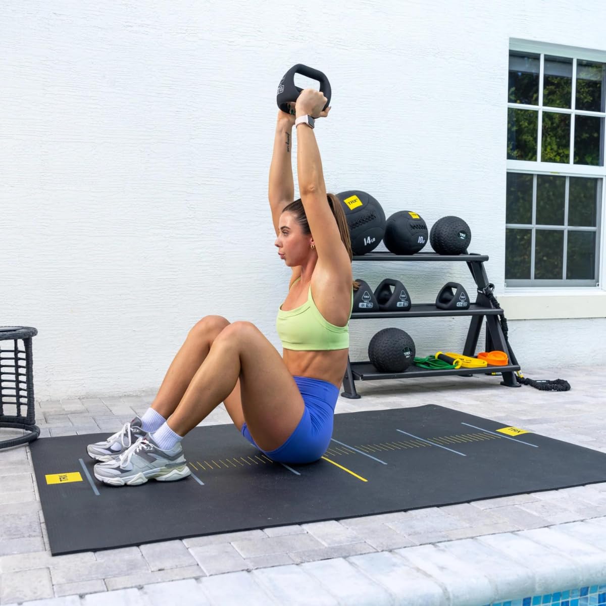 3-in-1 Kettlebell, Dumbbell and Push Up Bar Workout Equipment J5216