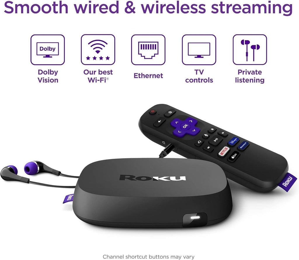4K Streaming Device with Voice Remote and HDMI Cable D8114