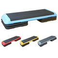 43'' Height-Adjustable Aerobic Stepper with 4 Detachable Risers I630502