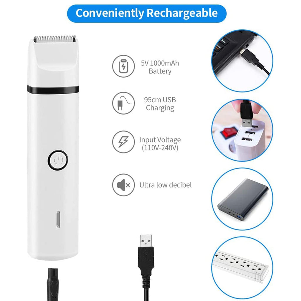 Electric Dog Clippers and Nail Grinder Grooming Kit O907088