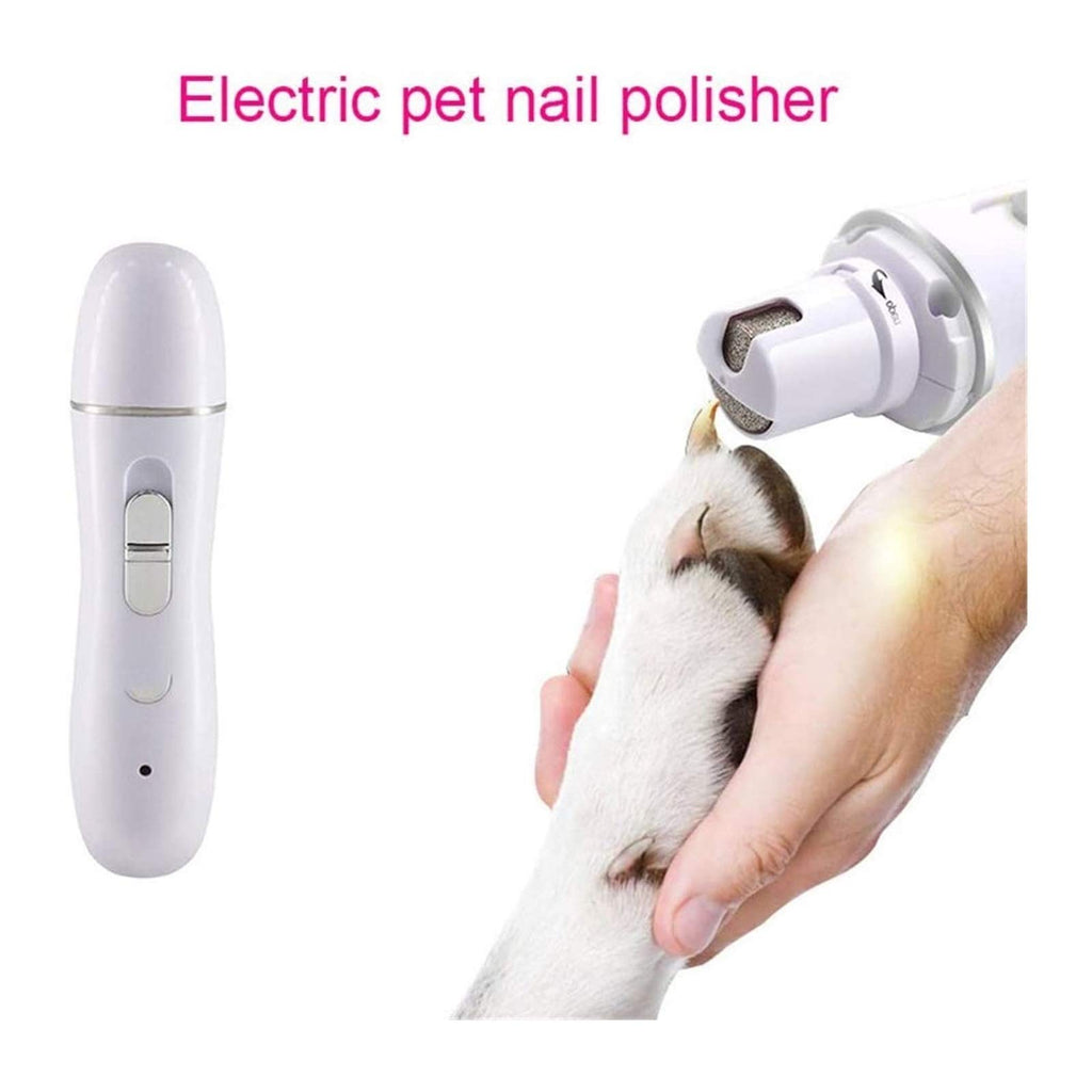 Dog Nail Grinder 2-Speed Electric Rechargeable Pet Claw Trimmer N917820