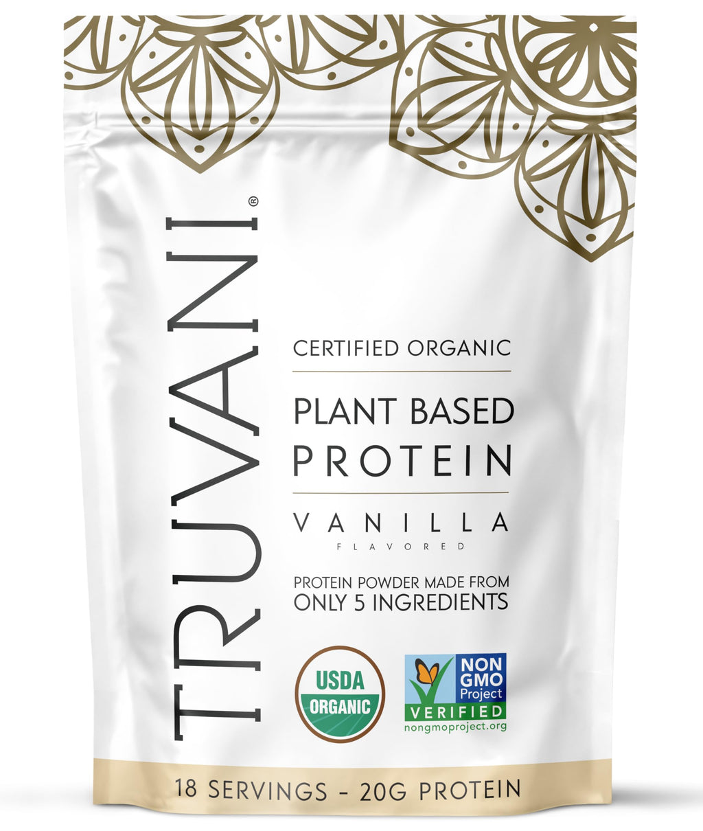 Organic Plant Based Protein Powder Vanilla 18 Servings O22411
