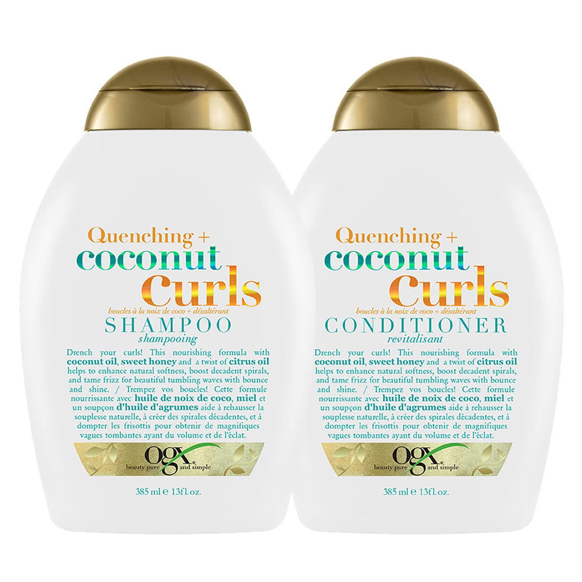 Coconut Curls Shampoo & Conditioner G2246