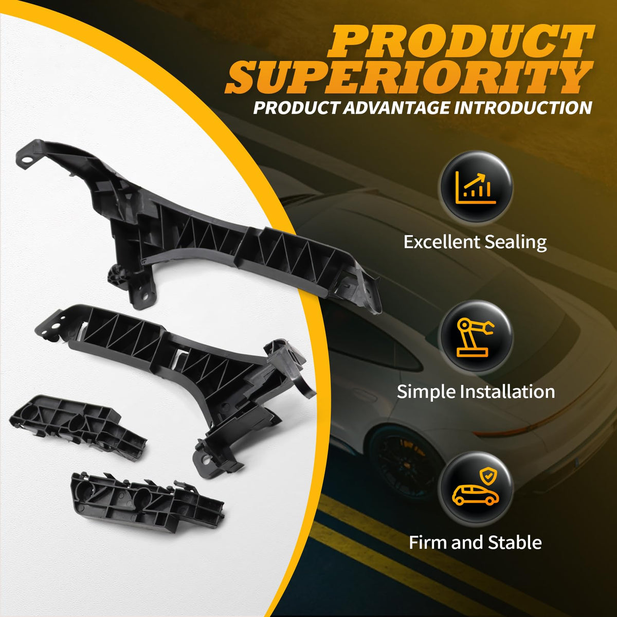Front Bumper & Headlight Brackets Q209195