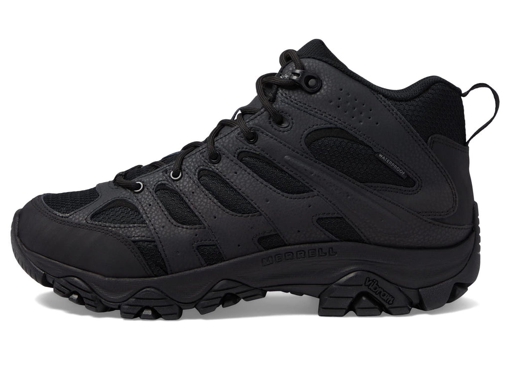 Waterproof Coated Leather & Mesh Mid Boots M919060