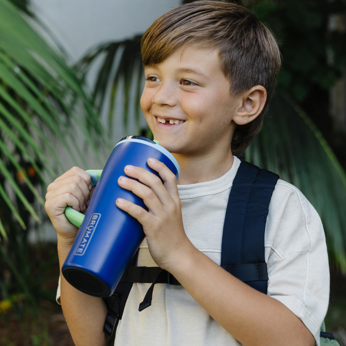 20oz Stainless Steel Kids Tumbler with Straw Y26210