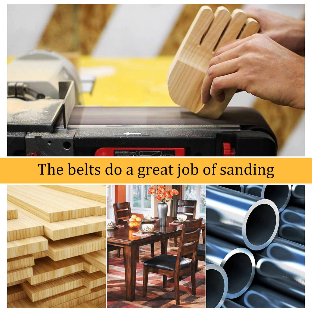 80 Grit 4x36 Inch Sanding Belts M7245