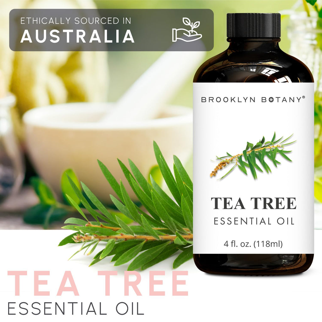 Lavender & Tea Tree Essential Oils 4 Fl Oz Pack of 2 I529196