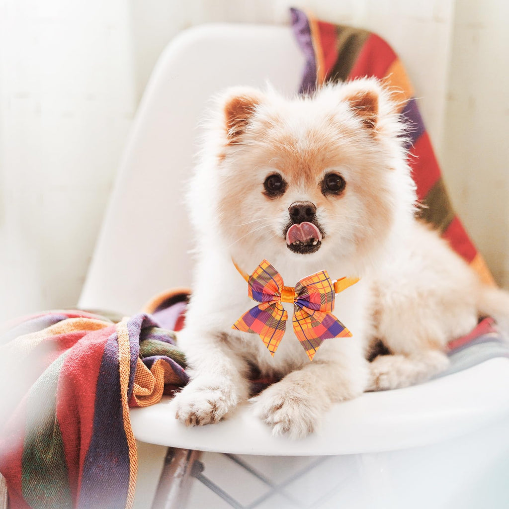 80pcs Adjustable Dog Bow Ties M950351