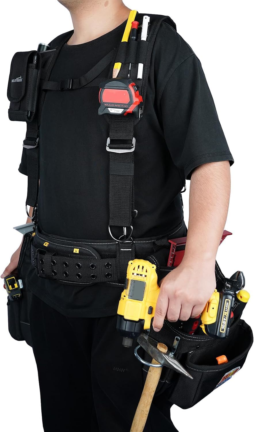 Heavy Duty Tool Belt with Suspenders W872