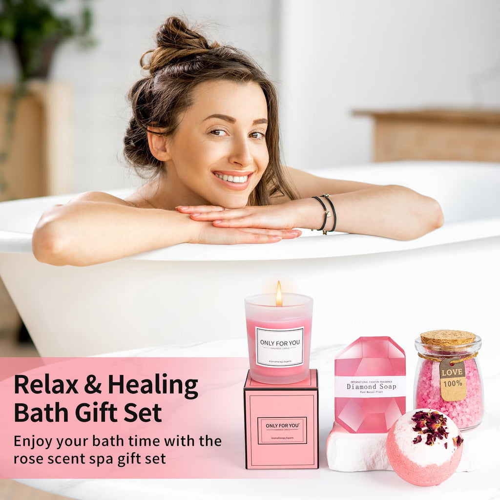 Pink Self-Care Spa Kit S95629