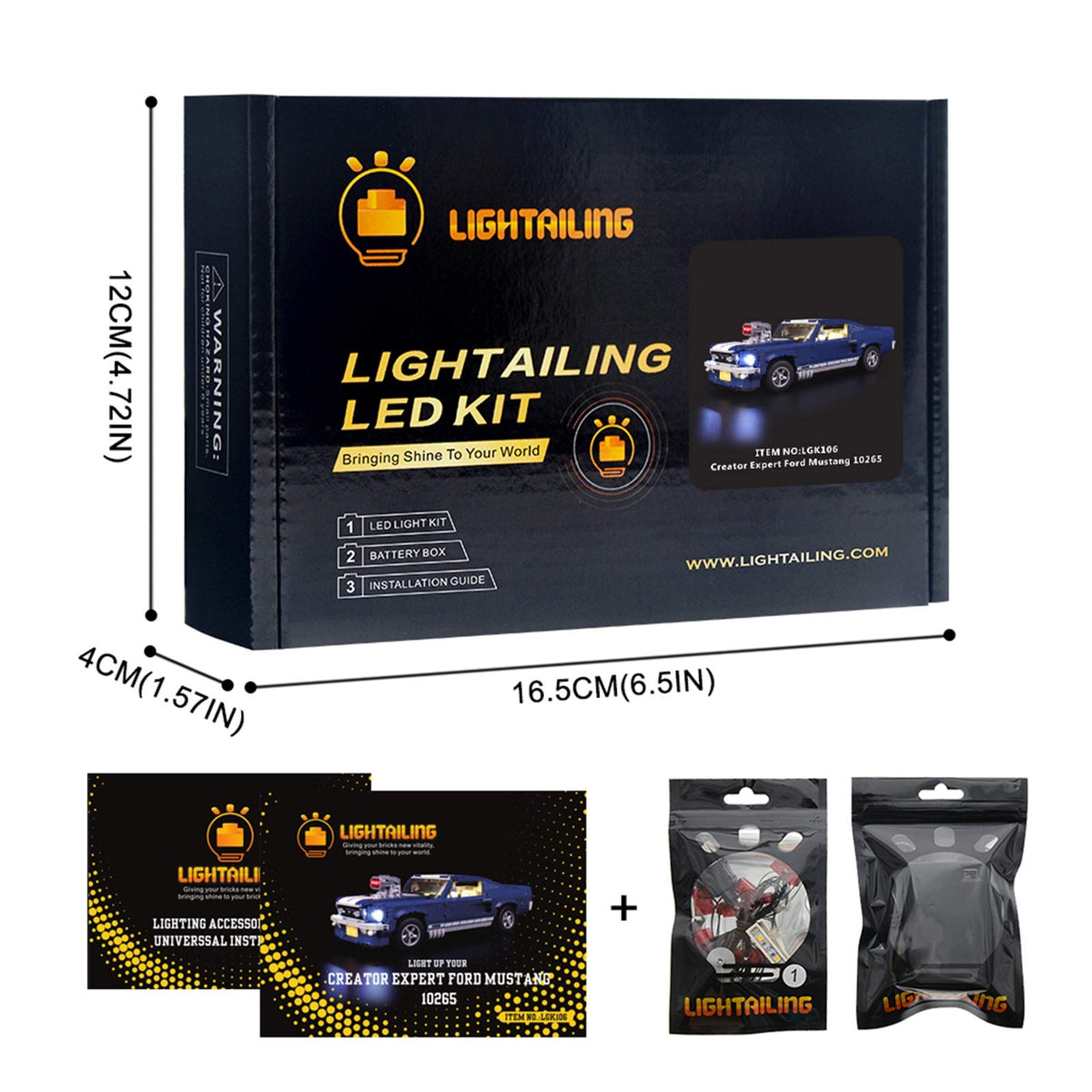 LED Light Kit for Building Blocks Model T466845