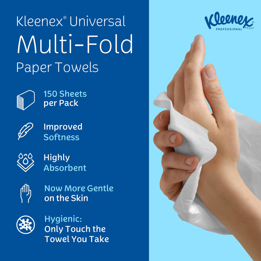 Multifold Paper Towels, 8 x 150 Sheets X20149