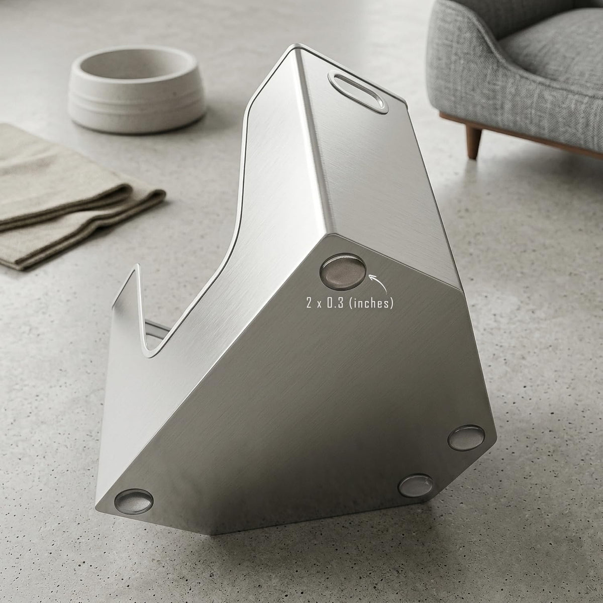 Stainless Steel Cat Litter Box D7135