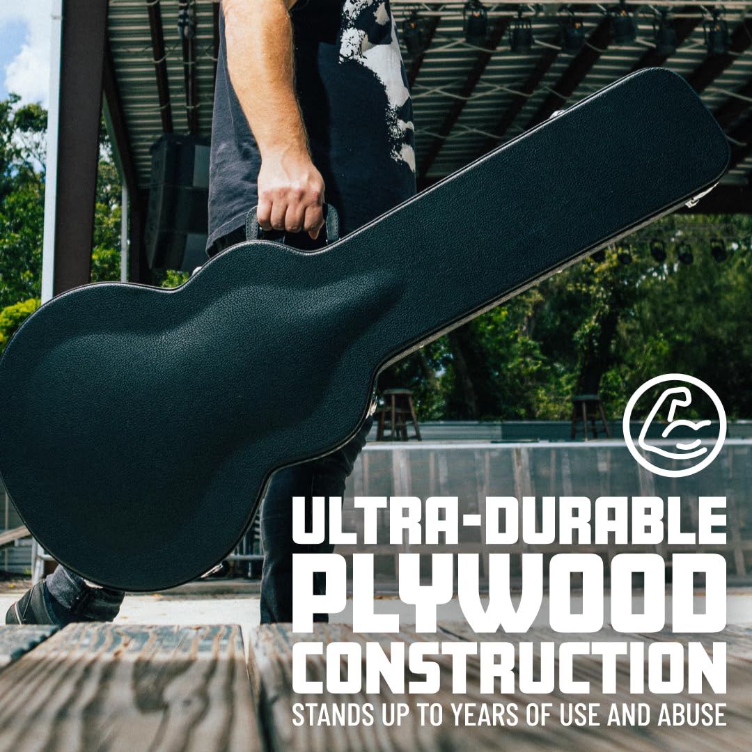 Hard-Shell Wood Case for 335-Style Guitars G7013
