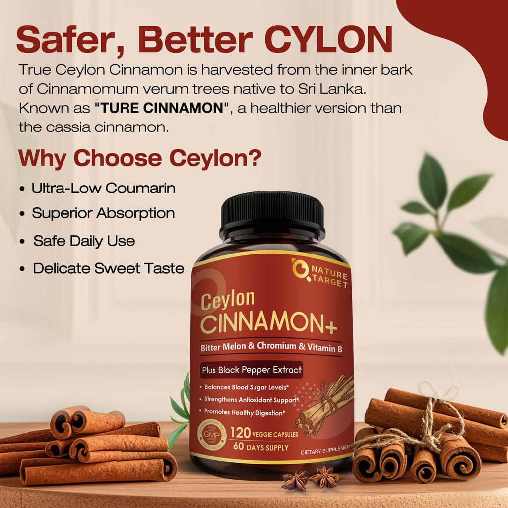 Ceylon Cinnamon 120 Capsules Z98604