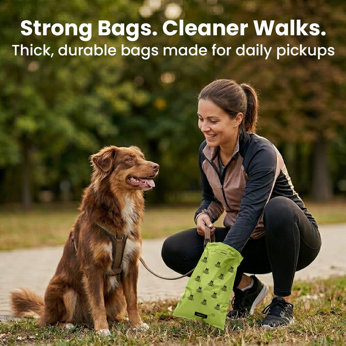 Large Dog Poop Bags, 500 Bags I6667