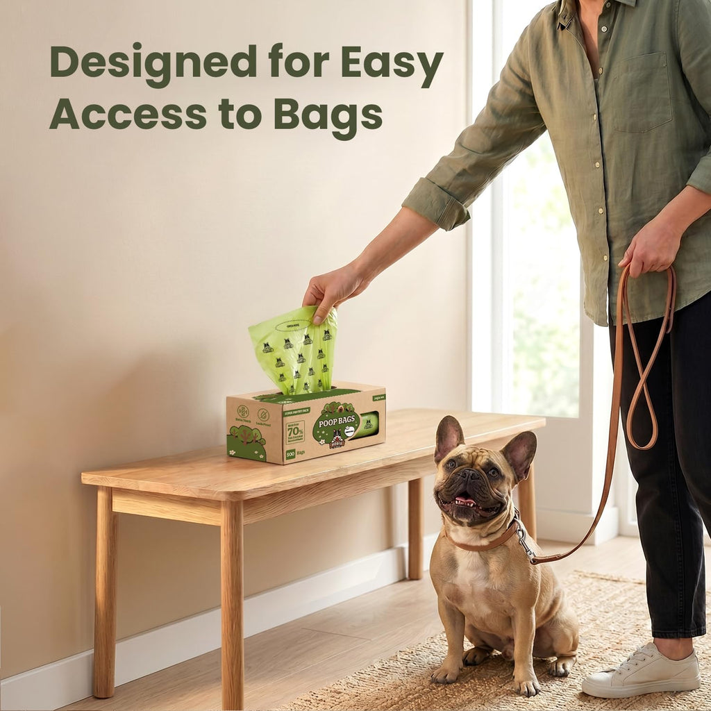 Large Dog Poop Bags, 500 Bags I6667