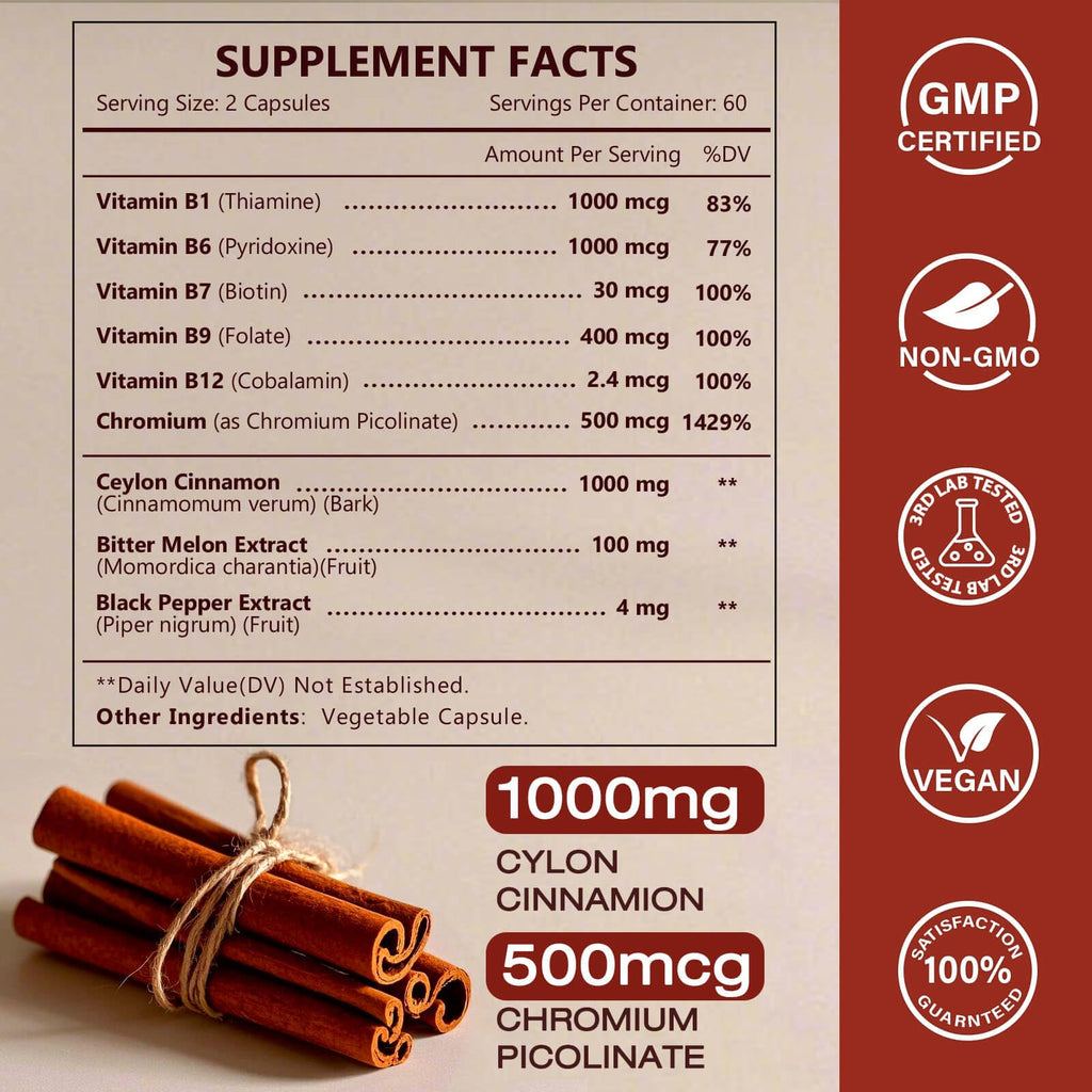 Ceylon Cinnamon 120 Capsules Z98604