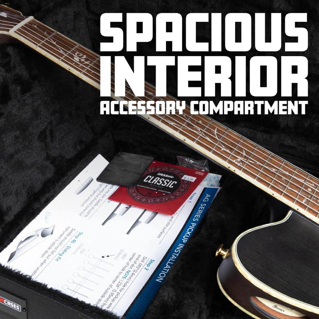 Hard-Shell Wood Case for 335-Style Guitars G7013